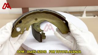 04495BZ010 04495-BZ010 أحذية الفرامل لتويوتا