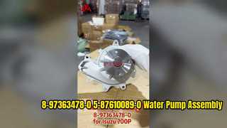 8973634780 5876100890 8-97363478-0 5-87610089-0 مجموعة مضخة المياه مناسبة لـ ISUZU 700P NPR 4HK1