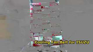 5-87610061-0 8-94479101-0 5876100610 8944791010 حزام مروحة التبريد لـ ISUZU 4JA1 TFR TFS D-MAX