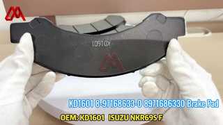 KD1601 8-97168633-0 8971686330 وسادة الفرامل لـ ISUZU