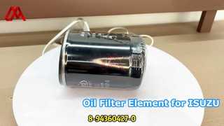 عنصر فلتر الزيت قطع الغيار 8-94360427-1 8943604271 لشركة ISUZU 100P-T 600P NHR94