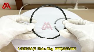 1-12121101-0 1121211010 مجموعة حلقات المكبس القياسية لـ Isuzu 6BG1 4BG1 FSR12