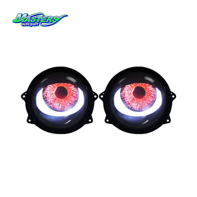 Multicolor Demon Eyes 3 Inch LED Projector Auto Accessories For Cars