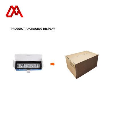 6.3 Inch Warning Ambient Light 24W 1200LM 6000K H4 XM-160-S-06P-001-R