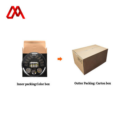 7 inch 45W 1600LM 6500K Vehicle Turn Indicator Light XM-177-R-06P-001-L