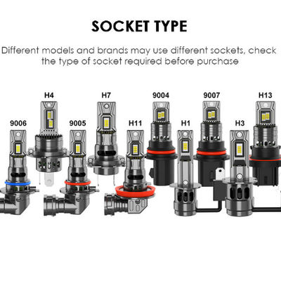 G30 54W 4400LM 6500K 3570 Chips Superior Aviation Aluminum LED Headlight Bulb