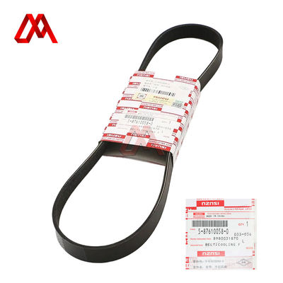 Truck Replacement Parts 8980031870 8-98003187-0 5-87610058-0 5876100580 Cooling Fan Belt for ISUZU 700P NPR 4HK1 
